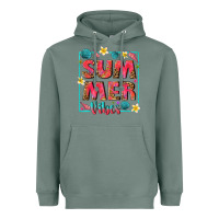 Sage summer  vibes Heavyweight Hoodie - texasbilliewilder