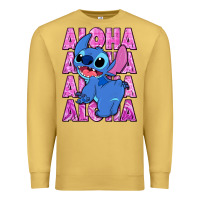 Antique Gold aloha stitch Premium Sweatshirt - Zillion Design Studio