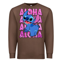 Chestnut aloha stitch Premium Sweatshirt - Zillion Design Studio
