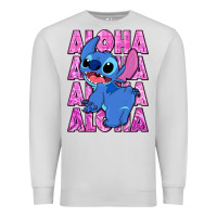 Dove Grey aloha stitch Premium Sweatshirt - Zillion Design Studio