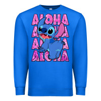 True Royal aloha stitch Premium Sweatshirt - Zillion Design Studio