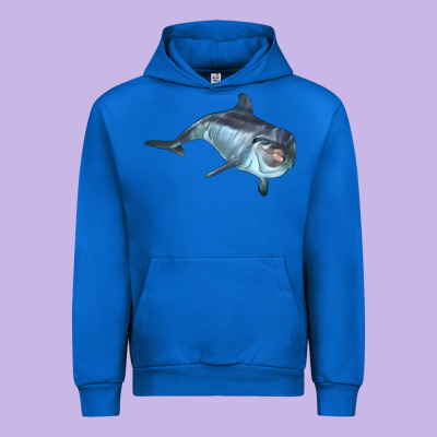 Bottlenose Dolphin Urban Hoodie Designed By Lillyallendesigns