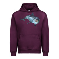 Mauve Wine bottlenose dolphin Urban Hoodie - LillyAllenDesigns