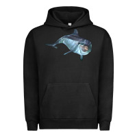 Pigment Black bottlenose dolphin Urban Hoodie - LillyAllenDesigns