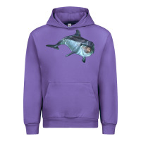 Tulip bottlenose dolphin Urban Hoodie - LillyAllenDesigns