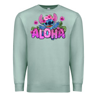 Seafoam aloha summer stitch Premium Sweatshirt - Zillion Design Studio