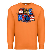 Carrot america lightning bolt Premium Sweatshirt - Zillion Design Studio