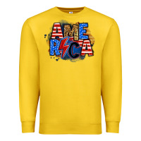 Lemon america lightning bolt Premium Sweatshirt - Zillion Design Studio