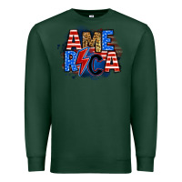Sports Green america lightning bolt Premium Sweatshirt - Zillion Design Studio