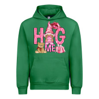 Emerald hug me with gnome Urban Hoodie - NancyCooperArtShop