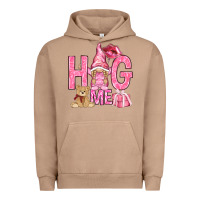 Pigment Burro hug me with gnome Urban Hoodie - NancyCooperArtShop
