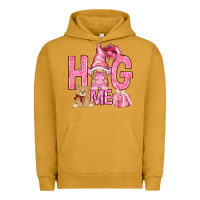 Pigment Peanut Butter hug me with gnome Urban Hoodie - NancyCooperArtShop
