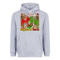 Heather Grey registered nurse juneteenth Heavyweight Hoodie - Zillion Design Studio