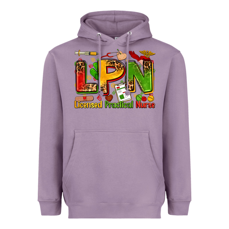 Licensed Practical Nurse Heavyweight Hoodie by Zillion Design Studio | Teevron
