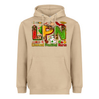 Mushroom licensed practical nurse Heavyweight Hoodie - Zillion Design Studio