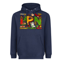 Navy licensed practical nurse Heavyweight Hoodie - Zillion Design Studio