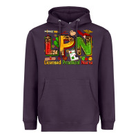Plum licensed practical nurse Heavyweight Hoodie - Zillion Design Studio