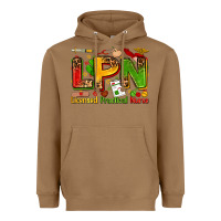 Toasted Coconut licensed practical nurse Heavyweight Hoodie - Zillion Design Studio