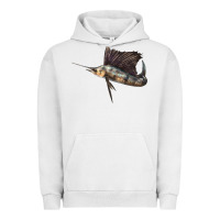 Pigment Lunar Rock Atlantic Sailfish Illustrations Urban Hoodie - LillyAllenDesigns