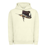 Pigment Pistachio Atlantic Sailfish Illustrations Urban Hoodie - LillyAllenDesigns