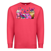 Cardinal antisocial butterfly coffee cups Premium Sweatshirt - Zillion Design Studio