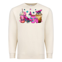Sandshell antisocial butterfly coffee cups Premium Sweatshirt - Zillion Design Studio