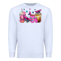White antisocial butterfly coffee cups Premium Sweatshirt - Zillion Design Studio