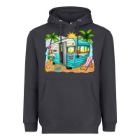 Smoke summer caravan Heavyweight Hoodie - texasbilliewilder