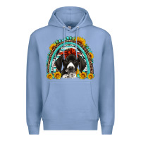 Colony Blue german shorthaired pointer western rainbow Premium Hoodie - Artiststas