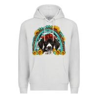 Dove Grey german shorthaired pointer western rainbow Premium Hoodie - Artiststas