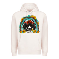 Pale Pink german shorthaired pointer western rainbow Premium Hoodie - Artiststas