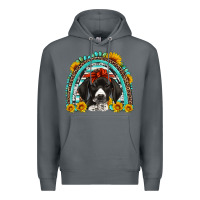 Rock german shorthaired pointer western rainbow Premium Hoodie - Artiststas