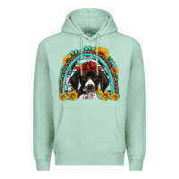 Seafoam german shorthaired pointer western rainbow Premium Hoodie - Artiststas