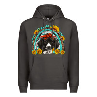 Smoke german shorthaired pointer western rainbow Premium Hoodie - Artiststas
