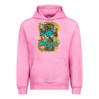 Fuchsia Pink western cross blessed lily butterfly Urban Hoodie - BarkalooDesign