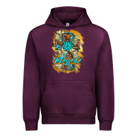 Mauve Wine western cross blessed lily butterfly Urban Hoodie - BarkalooDesign