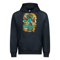 Navy western cross blessed lily butterfly Urban Hoodie - BarkalooDesign