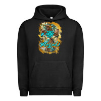 Pigment Black western cross blessed lily butterfly Urban Hoodie - BarkalooDesign