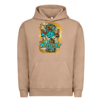 Pigment Burro western cross blessed lily butterfly Urban Hoodie - BarkalooDesign