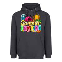 Smoke summer camping Heavyweight Hoodie - texasbilliewilder