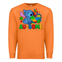 Carrot ausome stitch autism Premium Sweatshirt - Zillion Design Studio