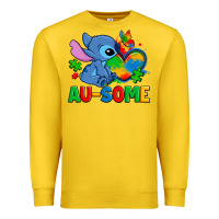 Lemon ausome stitch autism Premium Sweatshirt - Zillion Design Studio