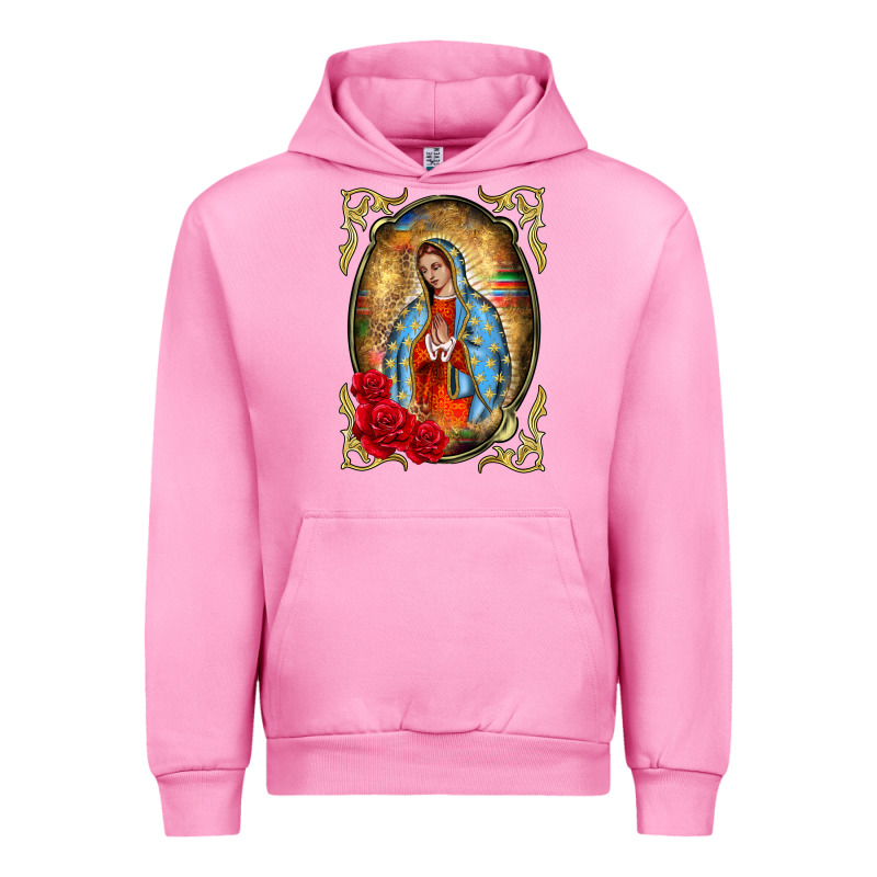Our Lady Of Guadalupe Frame Urban Hoodie by BarkalooDesign | Teevron