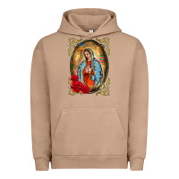 Pigment Burro our lady of guadalupe frame Urban Hoodie - BarkalooDesign