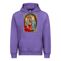 Tulip our lady of guadalupe frame Urban Hoodie - BarkalooDesign