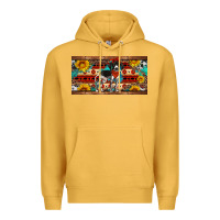 Mustard german shorthaired pointer license plate Premium Hoodie - Artiststas