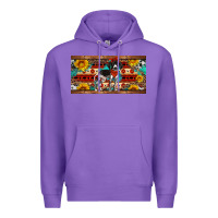 Purple german shorthaired pointer license plate Premium Hoodie - Artiststas