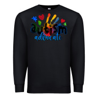 Black autism advocate Premium Sweatshirt - Zillion Design Studio