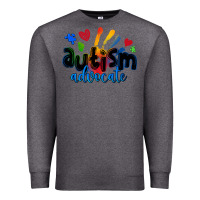 Charcoal Heather autism advocate Premium Sweatshirt - Zillion Design Studio