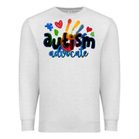 Oatmeal Heather autism advocate Premium Sweatshirt - Zillion Design Studio